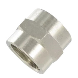 Manchon femelle/femelle 3/4 BSP Airfit en laiton nickelé_ref 2300+27+27