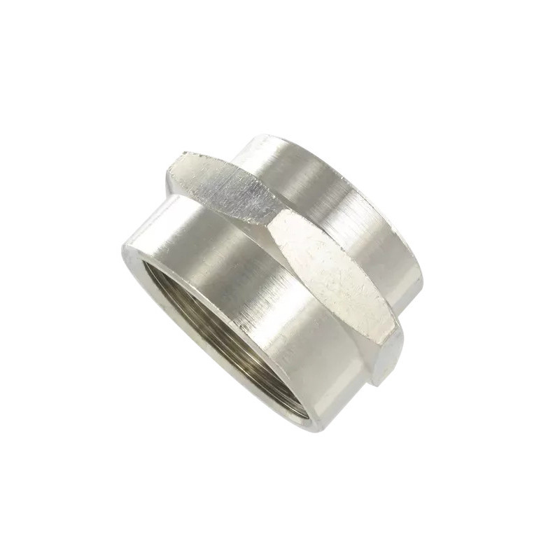 Réducteur femelle/femelle 1"-3/8 BSP Airfit en laiton nickelé_ref 2301+34+21