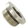 Bouchon mâle cylindrique 1/4 Airfit en laiton nickelé avec joint_ref 2310+13+00