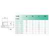 Bouchon mâle 1/2 BSP cylindrique Airfit en laiton nickelé_ref 2312+21+00-1