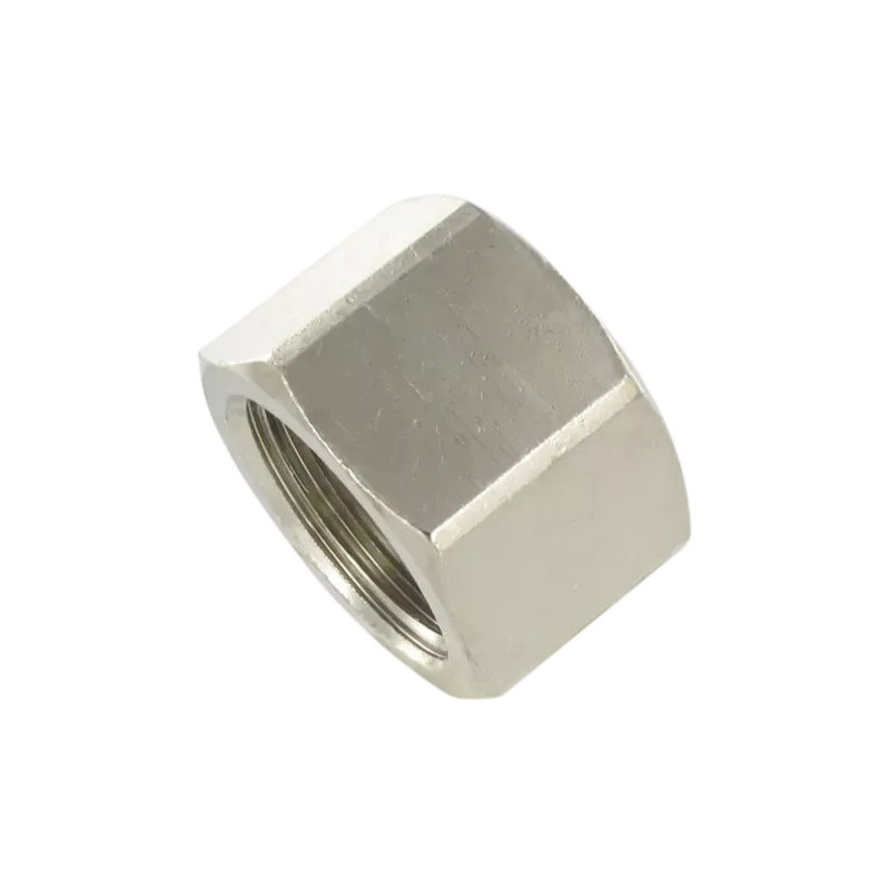 Bouchon femelle 1/4 BSP Airfit en laiton nickelé_ref 2313+13+00