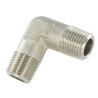 Raccord en L mâle conique 1/2 Airfit en laiton nickelé_ref 2500+21+21