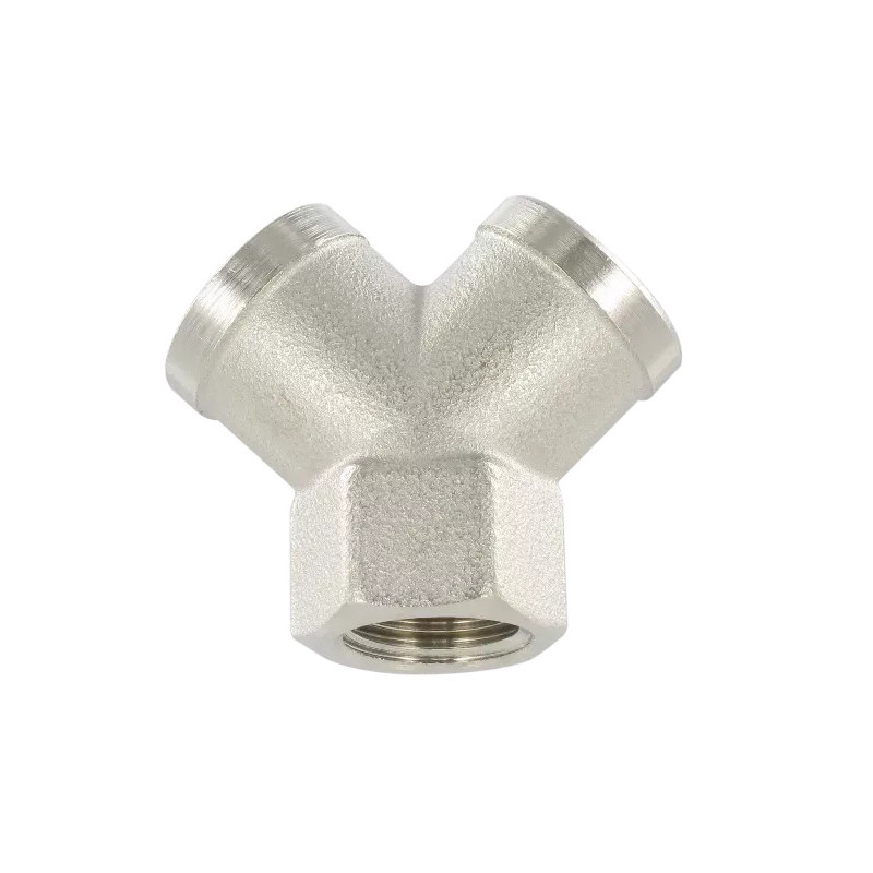 Raccord en Y femelle cylindrique 1/2 BSP Airfit_ref 2601+21+21
