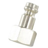 Embout femelle 1/4 BSP DN5 en laiton nickelé Airfit_ref 3104+05+13