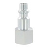Embout femelle cylindrique 3/8 Airfit en acier zingué_ref 3314+06+17