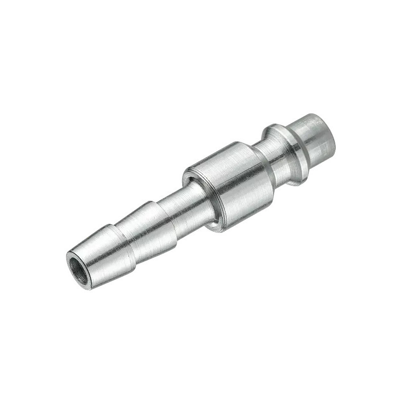 Embout Airfit acier zingué avec douille cannelée 8 mm_ref 3316+06+08