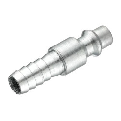 Embout Airfit acier zingué avec douille cannelée 12 mm_ref 3326+06+12