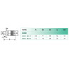 Coupleur rapide Airfit mâle 1/2 BSP en laiton nickelé_ref 3901+08+21-1