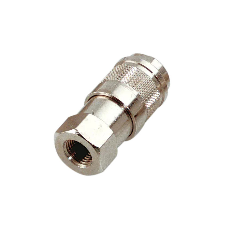 Coupleur rapide Airfit femelle 3/8 BSP en laiton nickelé_ref 3903+08+17
