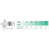 Coupleur rapide Airfit femelle 3/8 BSP en laiton nickelé_ref 3903+08+17-1