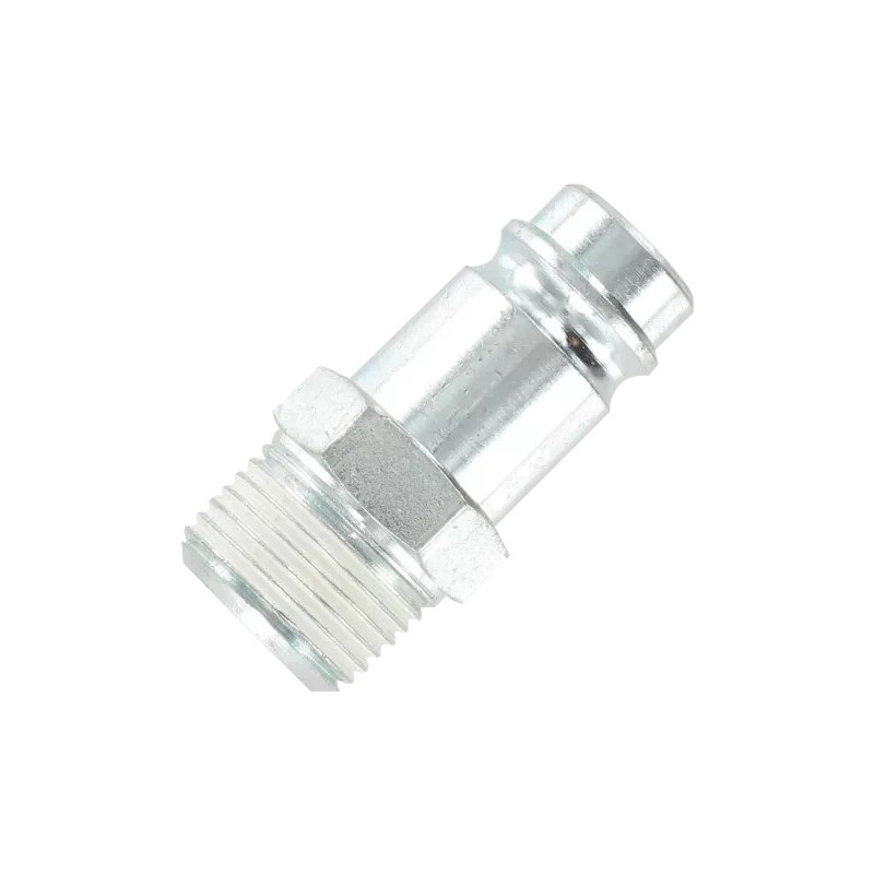 Embout Airfit mâle cylindrique 1/2 en laiton nickelé_ref 3922+10+21