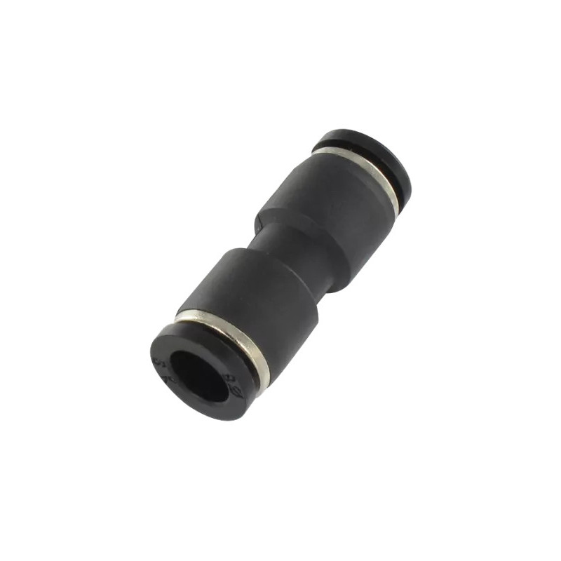 Raccord droit double Ø16 mm Airfit en laiton nickelé_ref 4702+16+00