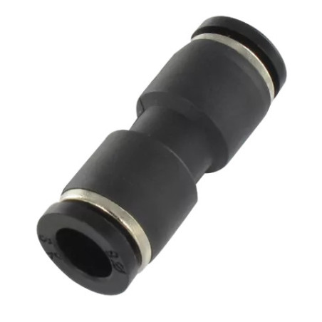 Raccord droit double Ø16 mm Airfit en laiton nickelé_ref 4702+16+00