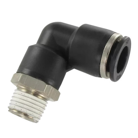 Raccord coudé équerre pneumatique Airfit Ø16 mm filetage 1/2 conique_ref 4705+16+21