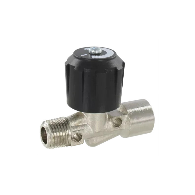 Vanne à pointeau Airfit 3/8 BSP pour air comprimé_ref 5473+17+17