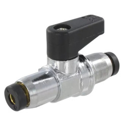 Vanne à sphère Airfit raccord instantané 8 mm_ref 5634+08+08