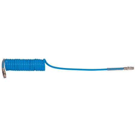 Tuyau spiralé Airfit Ø10/7 mm avec raccords_ref 6911+10+07