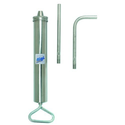 Seringue manuelle Algi 500 ml acier nickelé_ref 7193000