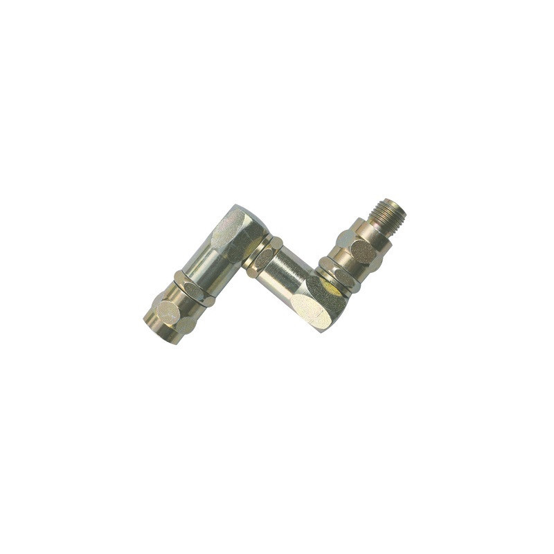 Raccord tournant triple 1/4" Gaz ALGI pour poignée de graissage_ref 7726000