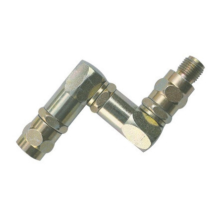 Raccord tournant triple 1/4" Gaz ALGI pour poignée de graissage_ref 7726000
