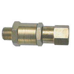 Raccord tournant ALGI 1/4" Gaz M/F pour graissage_ref 7726100
