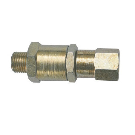 Raccord tournant ALGI 1/4" Gaz M/F pour graissage_ref 7726100