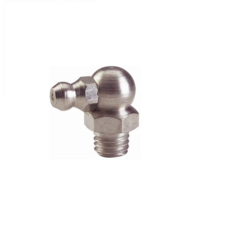 Graisseur hydraulique coudé 90° 10x150 ALGI-bec 6 pans 11mm_ref 7029014