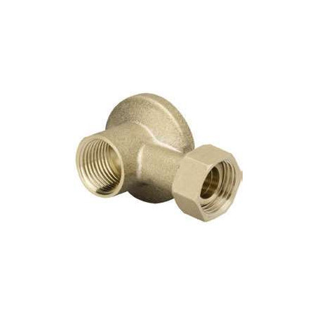 Applique laiton avec écrou tournant 1/2 Anquier_ref C591234