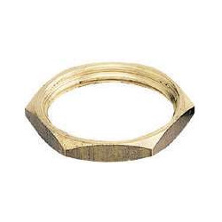 Contre écrou laiton filetage 1/4" Anquier_ref D11014