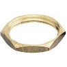 Contre écrou laiton filetage 1/4" Anquier_ref D11014