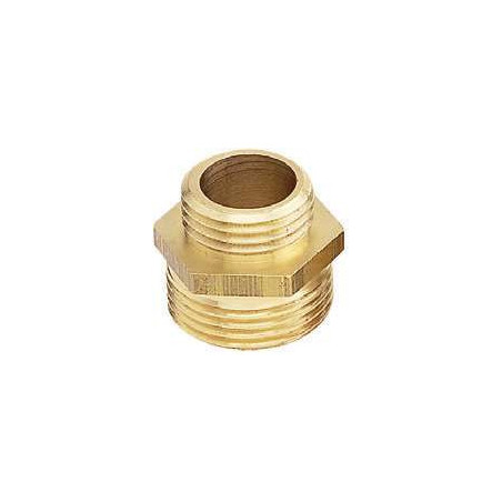 Mamelon réduit mâle/mâle laiton 1"1/2 à 1" Anquier_ref D17B1121