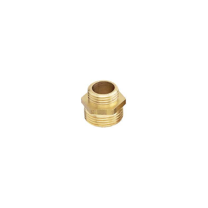Mamelon réduit mâle/mâle laiton 1" à 3/8" Anquier_ref D17B138
