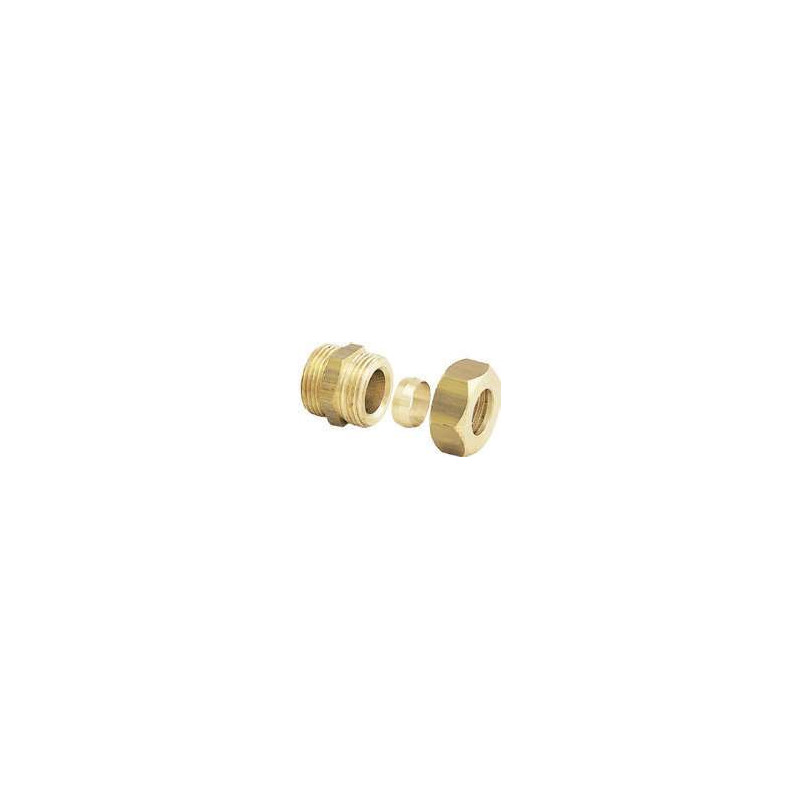 Raccord bicône mâle laiton 3/4" Ø20mm Anquier_ref D353420