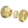 Raccord bicône mâle laiton 3/8" Ø14mm Anquier_ref D35B3814