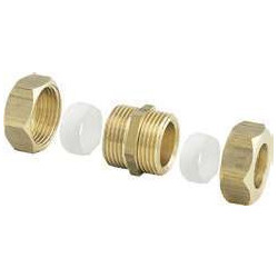 Raccord bicône égal Téflon 1/8 Ø6 mm Anquier_ref D36T186