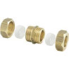 Raccord bicône égal Téflon 3/8 Ø12 mm Anquier_ref D36T3812