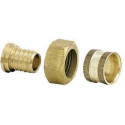 Raccord femelle laiton Anquier avec écrou tournant 1/2 Ø16 mm_ref HFE1216