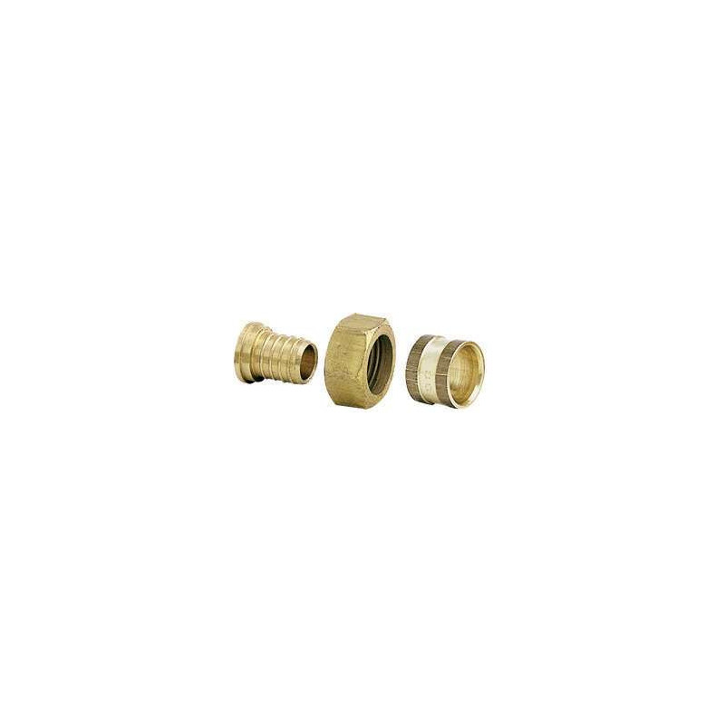 Raccord femelle laiton Anquier avec écrou tournant 1/2 Ø16 mm_ref HFE1216