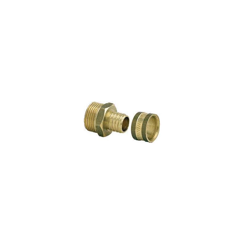 Raccord mâle fixe Anquier 1/2 Ø20 mm en laiton_ref HMF1220