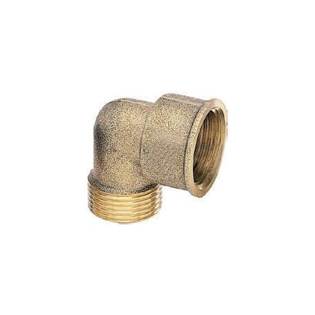 Raccord coudé égal 1/4" mâle femelle laiton Anquier_ref R5414