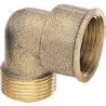 Raccord coudé égal 1/4" mâle femelle laiton Anquier_ref R5414