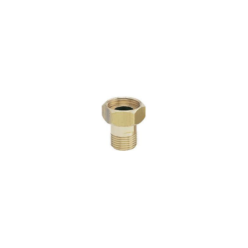 Raccord compteur femelle-mâle 1/2" x 3/8" laiton Anquier_ref R691238