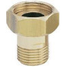 Raccord compteur femelle-mâle 3/4" x 3/4" laiton Anquier_ref R693434