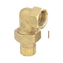 Raccord coudé union 3/4" mâle femelle laiton Anquier_ref R7534