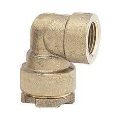 Raccord coudé femelle Ø20 mm 1/2" pour tuyau polyéthylène Anquier_ref R86B12