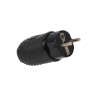Fiche mâle CEBA 2P+T 16A 250V en caoutchouc IP44_ref FMPE