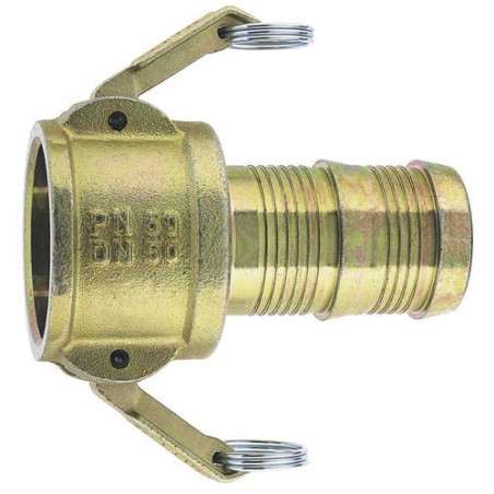 Adaptateur cannelé 2" fonte galvanisée Codital_ref 3280