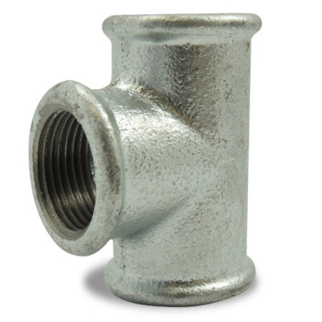 Té 90° galvanisé 1" pouce Codital_ref 130 GALVA