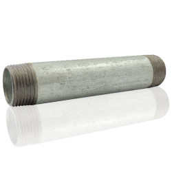 Mamelon acier galvanisé 2" - Longueur 150 mm Codital_ref 530 GALVA