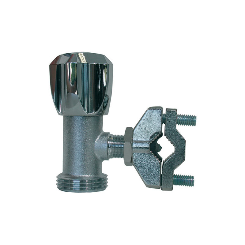 Robinet autoperceur 3/4" F/F en laiton chromé Codital_ref 1105